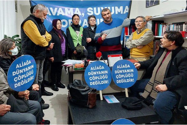 “Aliağa Türkiye’nin çöplüğü değildir!”