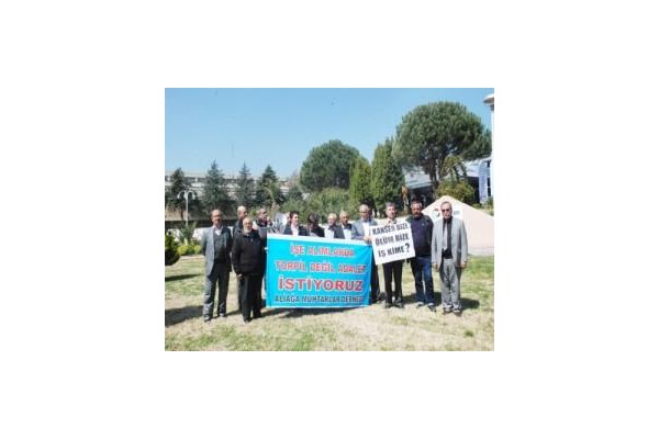 Muhtarlardan Petkim yönetimine protesto