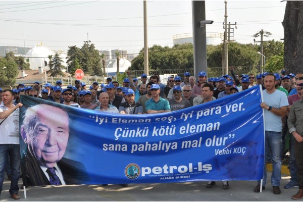 TÜPRAŞ’TA TAM GÜN EYLEM