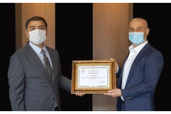 SOCAR’A KOVID-19 SÜRECİNDEKİ DESTEĞİ İÇİN TEŞEKKÜR