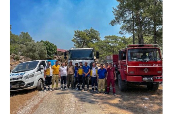 MİLLETİN EKİBİ MARMARİS’TE