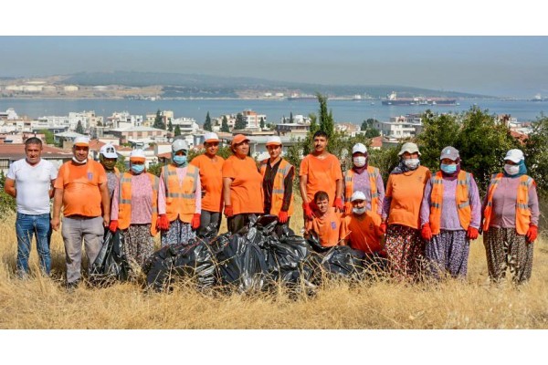 ORMANLIK ALANLARDA TEMİZLİK ÇALIŞMASI