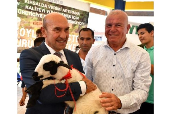 BÜYÜKŞEHİRDEN ÜRETİCİYE DESTEK