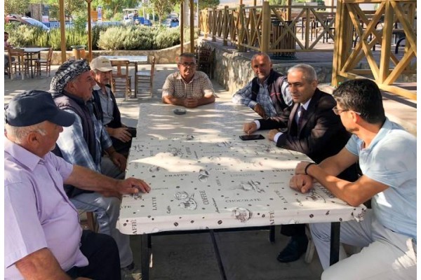 Kaymakam Güney, Hacıömerli’yi ziyaret etti