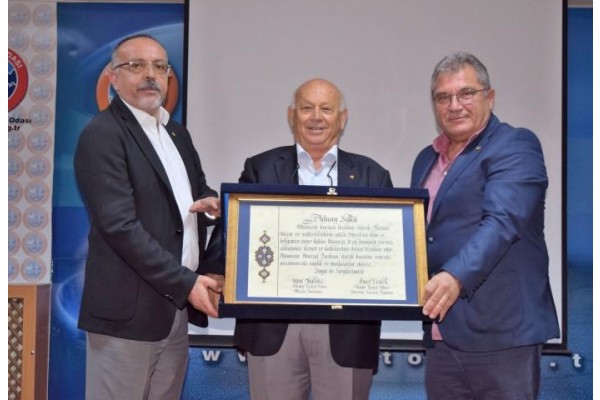 Adnan Saka onursal başkan oldu