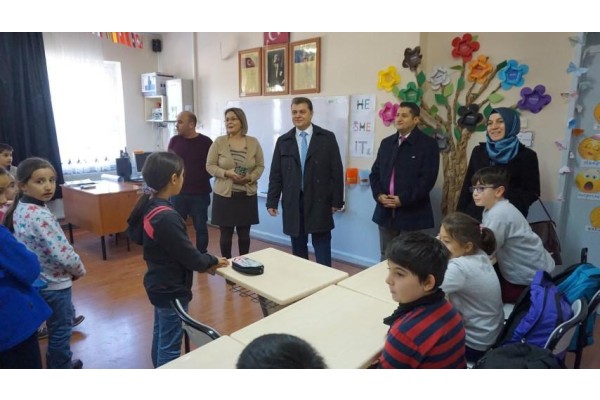 KAYMAKAM GÜNAY’IN OKUL ZİYARETLERİ SÜRÜYOR