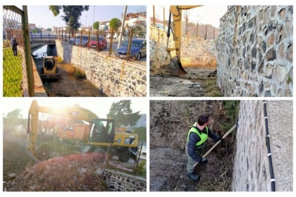 İZSU dereleri temizliyor