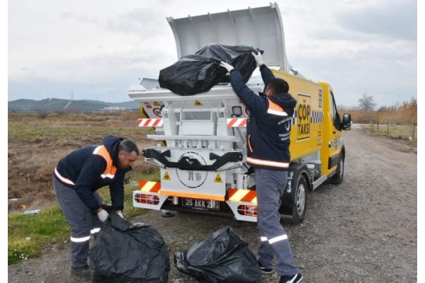 ÇÖP TAKSİ UYGULAMASI BAŞLADI