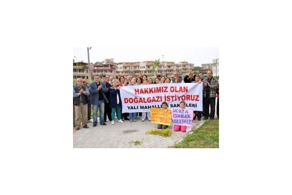 Yalı Mahallesi Doğalgaz istiyor