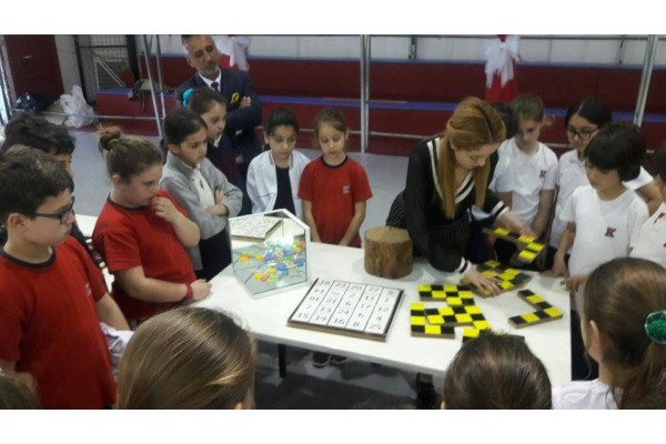 TED’LİLER GEZİCİ MATEMATİK MÜZESİNDE