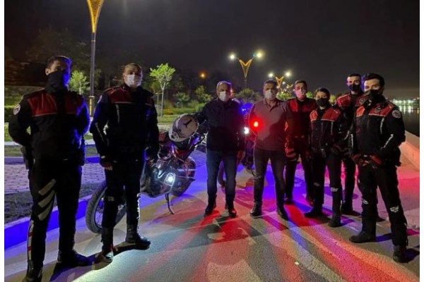 KARAMAN VE BALIKÇIOĞLU’NDAN GECE DENETİMİ