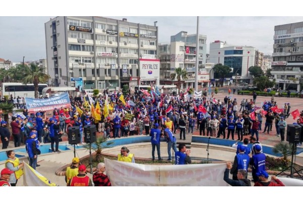 1 MAYIS COŞKUYLA KUTLANDI