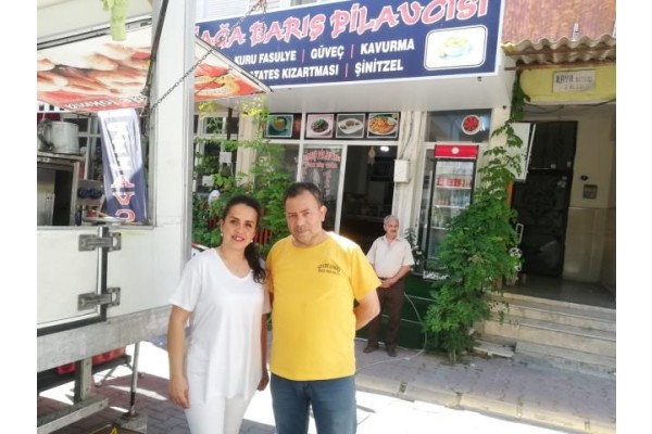 ALİAĞA BARIŞ PİLAVCISI LOKMA HAYRIYLA AÇILDI