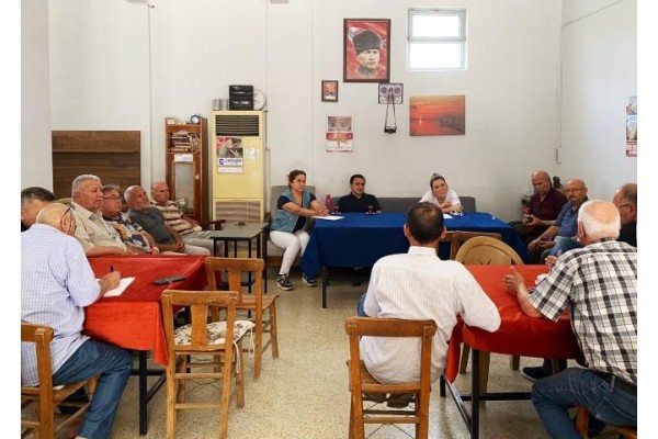 Üreticiler tarım arazileri hakkında bilgilendirildi