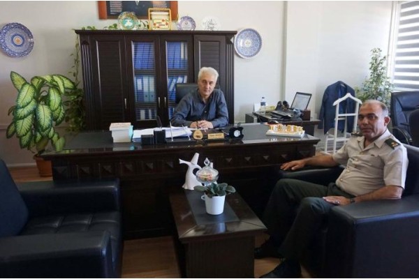 KOMUTANDAN, DERSE’YE İADE-İ ZİYARET