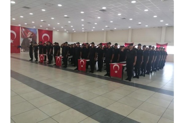 KISA DÖNEM ASKERLER YEMİN ETTİ