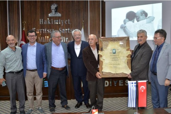 İKİ KIYININ BARIŞ ELÇİLERİ EDREMİT’TE BULUŞTU