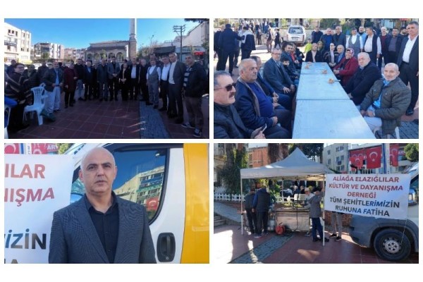 Elazığlılardan şehitler için lokma hayrı