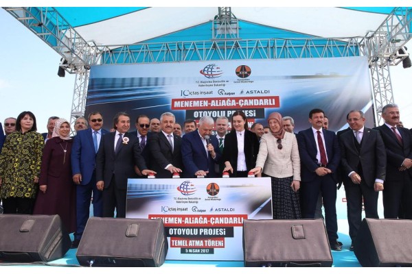 ALİAĞA - ÇANDARLI OTOYOLU'NDA HEDEF 2019