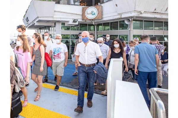 MORDOĞAN, FOÇA VE URLA GEMİ SEFERLERİ BAŞLADI