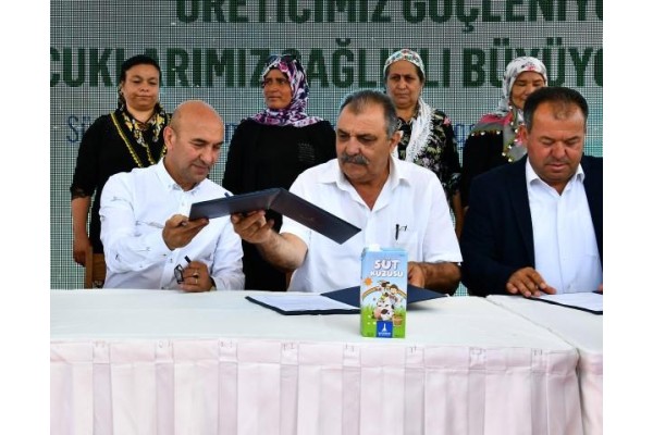 BÜYÜKŞEHİR 20 BİN ÇOCUĞA DAHA SÜT DAĞITACAK