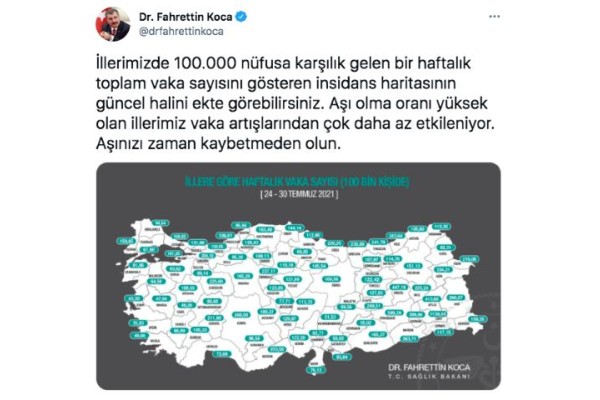 VAKA SAYILARI ARTIYOR!