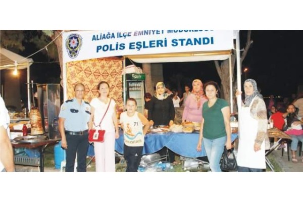 POLİS EŞLERİ ŞENLİK  GELİRİNİ EĞİTİME VERECEK