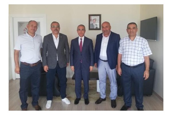 KAYMAKAM TEKİN’E ‘HAYIRLI OLSUN’ ZİYARETİ