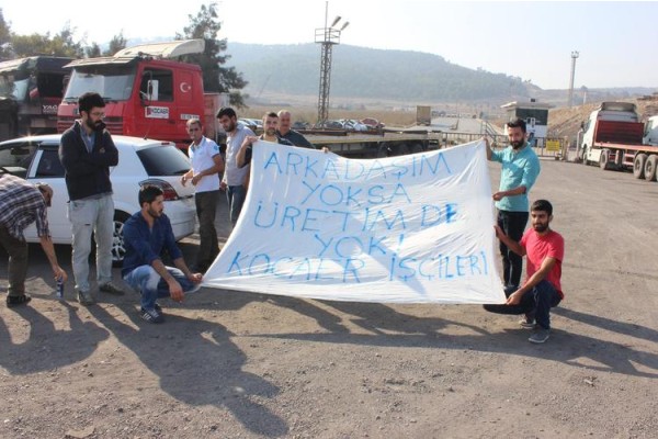 ARKADAŞLARI İÇİN DİRENİŞE GEÇTİLER