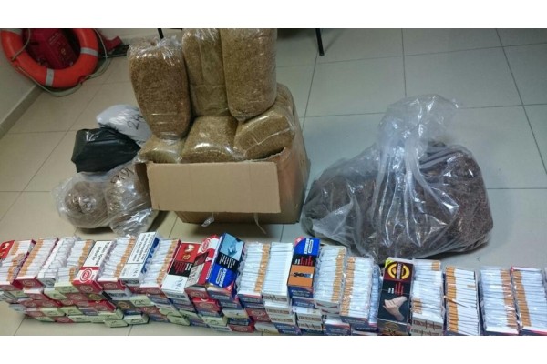 70 KİLO KAÇAK TÜTÜN ELE GEÇİRİLDİ