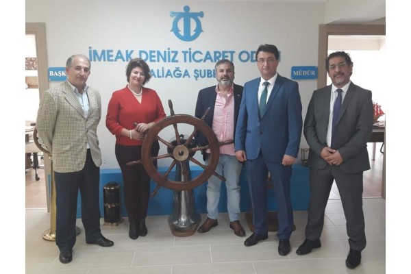 İZTA’DAN ALİAĞA DENİZ TİCARET ODASI’NA ZİYARET