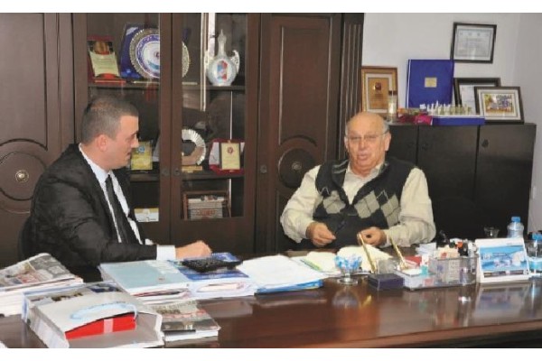 Eroğlu, Saka ile kentin sorunlarını konuştu