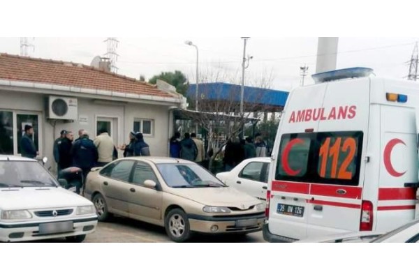 Kalp krizi geçiren işçi öldü