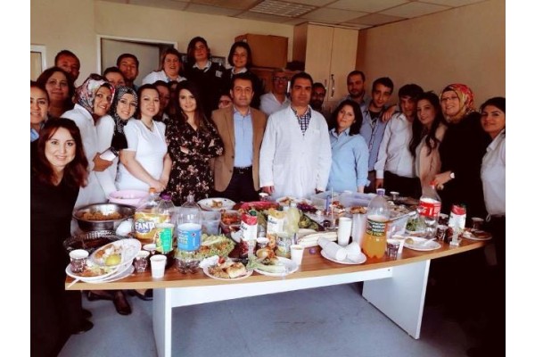 HASTANEDE KADRO SEVİNCİ