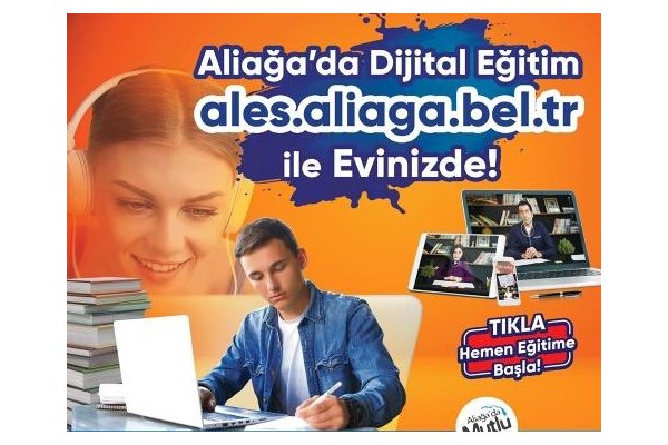 BELEDİYEDEN ONLİNE EĞİTİM HİZMETİ