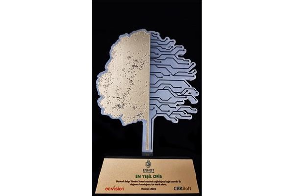 ESHOT’a “En Yeşil Ofis” ödülü