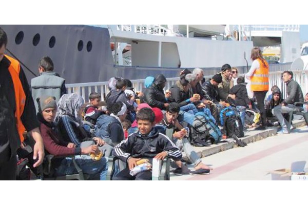 EGE DENİZİ'NDE YASA DIŞI GEÇİŞLER