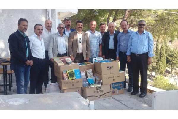 MHP’DEN KÜTÜPHANE PROJESİNE DESTEK
