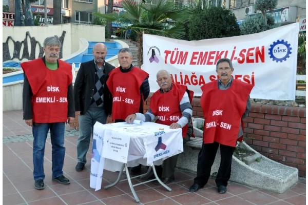 EMEKLİLERDEN SAĞLIKTA KATKI PAYINA "HAYIR"