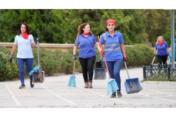 Günde 20 tona yakın atık toplanıyor