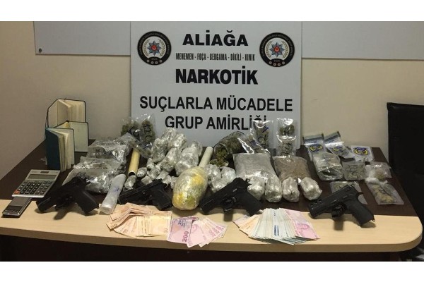 UYUŞTURUCU OPERASYONUNDA 2 KİŞİ TUTUKLANDI