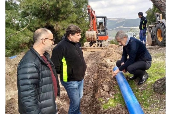 BOZKÖY’ÜN TEMİZ SU HATTI YENİLENİYOR