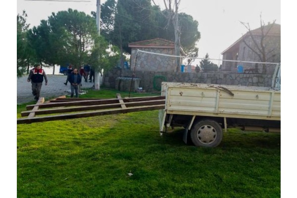 KORKULUKLARI ÇALANLAR KARAKUZU’DA YAKALANDI