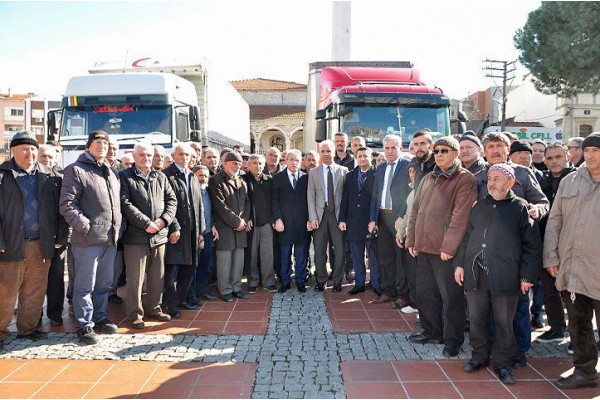 MÜFTÜLÜKTEN ELAZIĞ VE İDLİB’E YARDIM TIRI