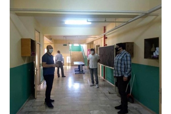 SINAVIN YAPILACAĞI OKULLARA HİJYEN PAKETİ