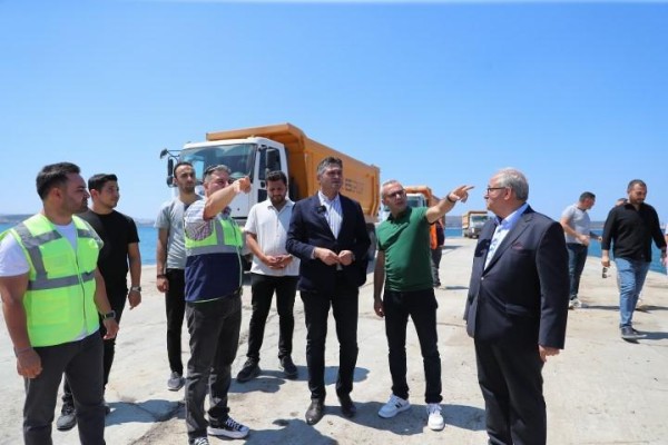 Yolcu iskelesi için çalışmalar başladı