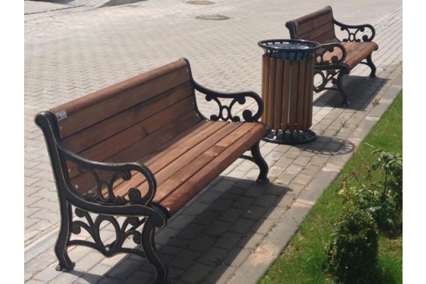 ALİAĞA’YA OTURMA BANKI VE ÇÖP KOVASI ALIMI