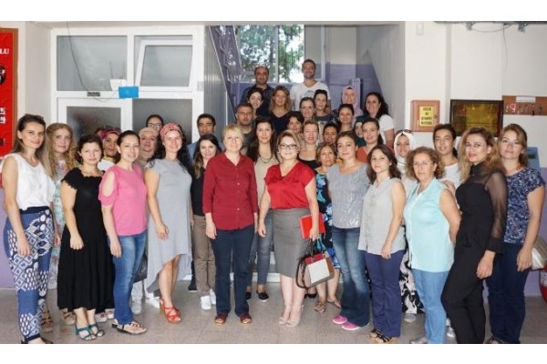 KABAKÇIOĞLU, OKUL ZİYARETLERİNE DEVAM EDİYOR