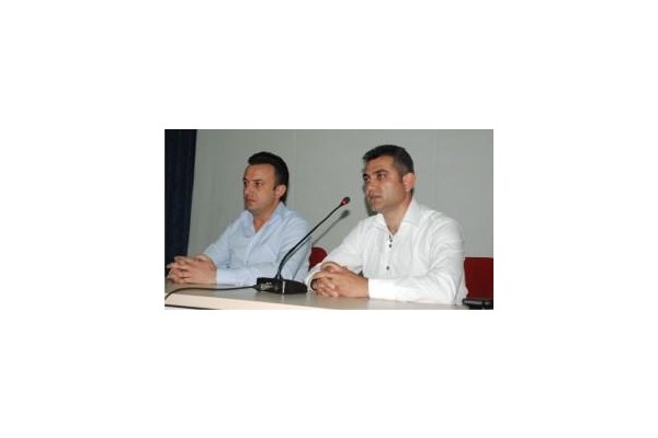 Taşeron temsilcisi protesto edildi