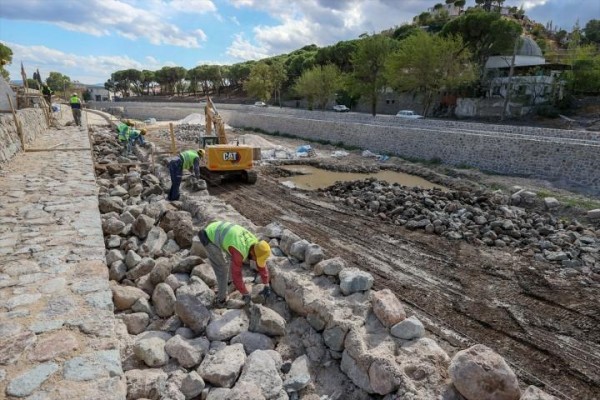 Selinos Antik Kanalı'nda çalışmalar tamamlanıyor